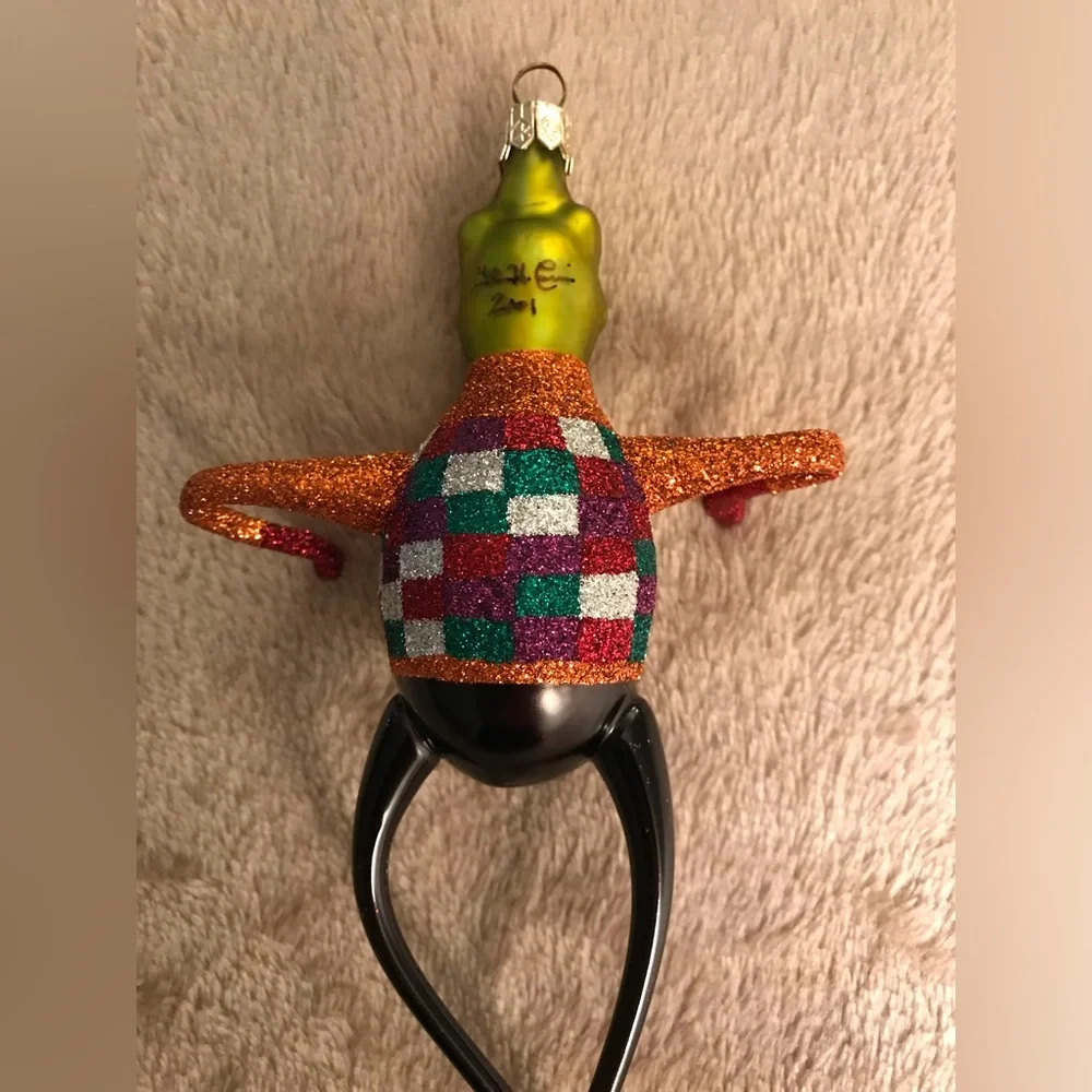 Slavic Treasures “Frog Astaire” ornament